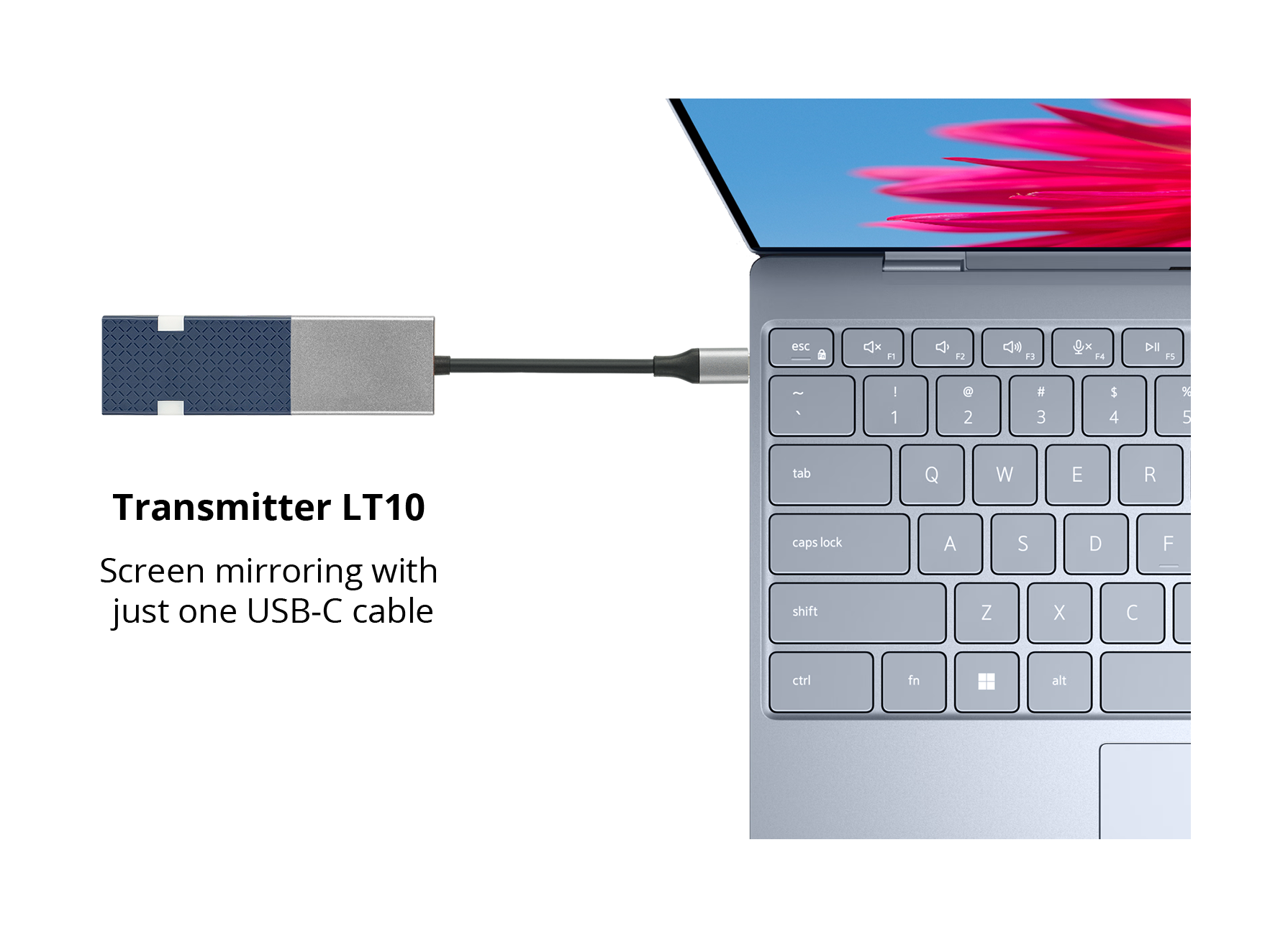 Transmitter with USB